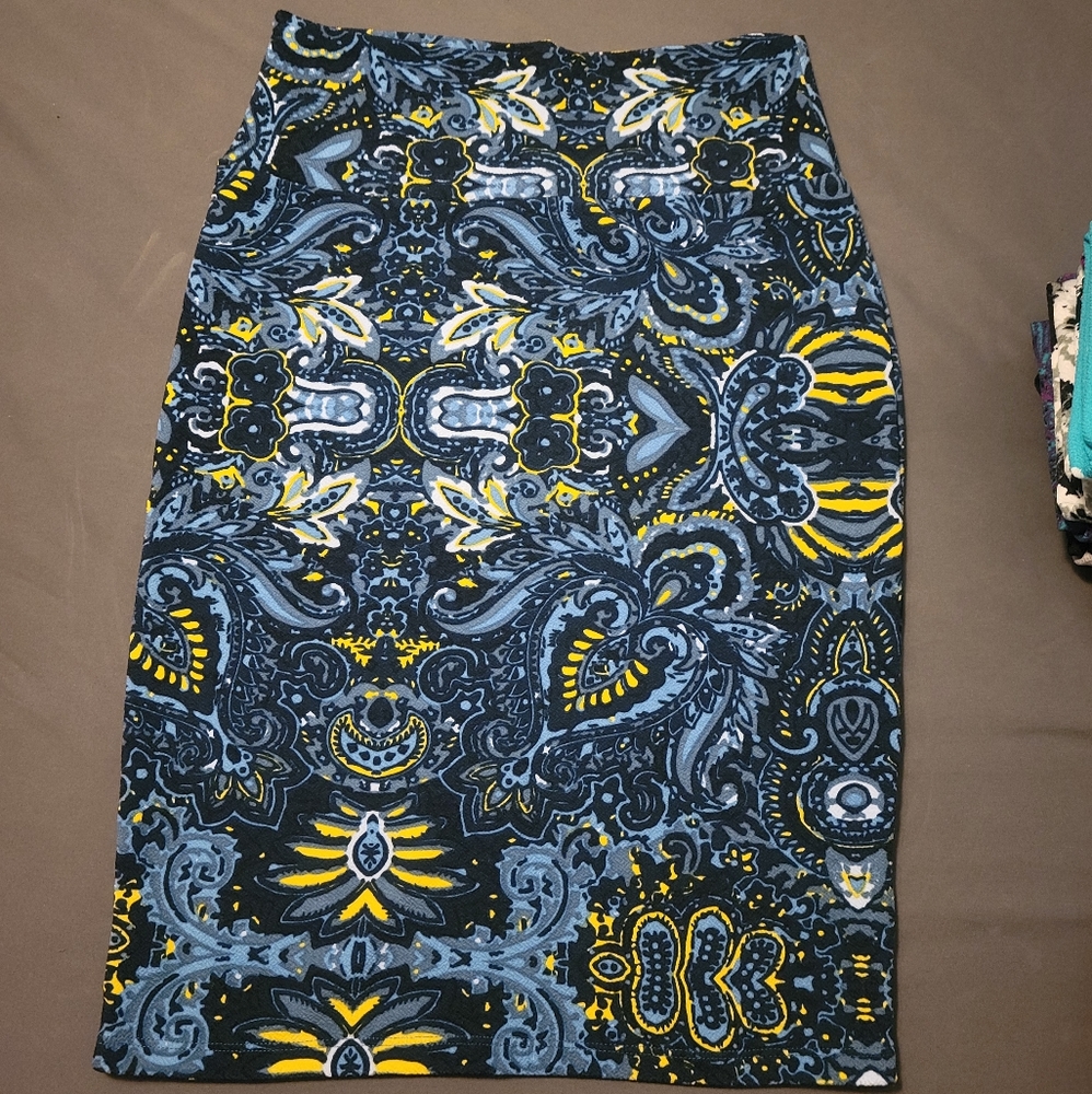 LuLaRoe Cassie Pencil Skirt (Sz Small)